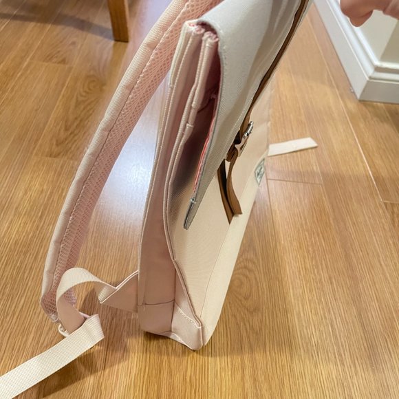 NWOT Herschel Mid Volume City Backpack - Pink Grey - Picture 7 of 9